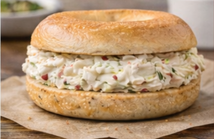 Whitefish Salad Bagel